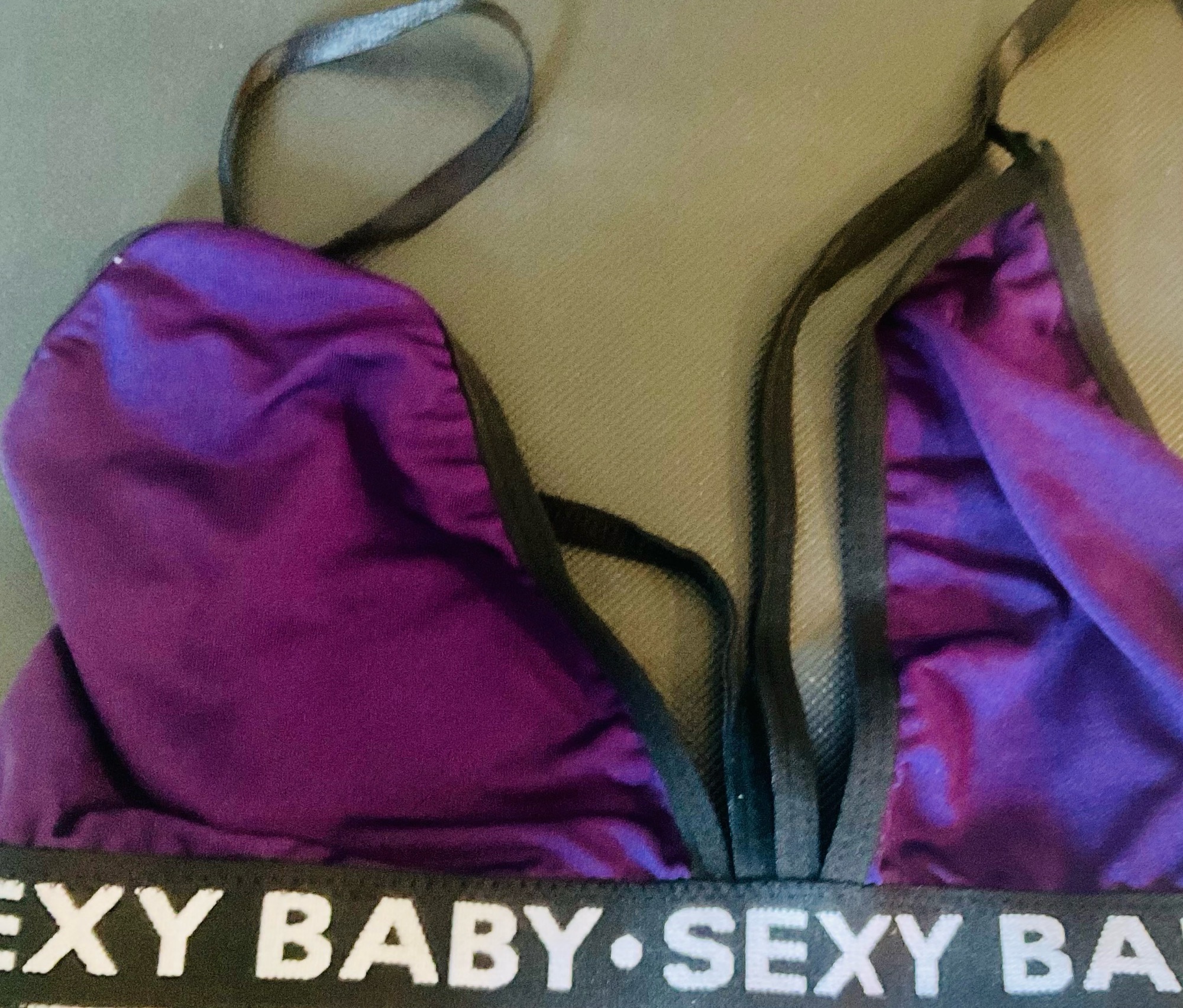 Plus Size Bra and Panty Elastic Sports Suit with Bold Letter