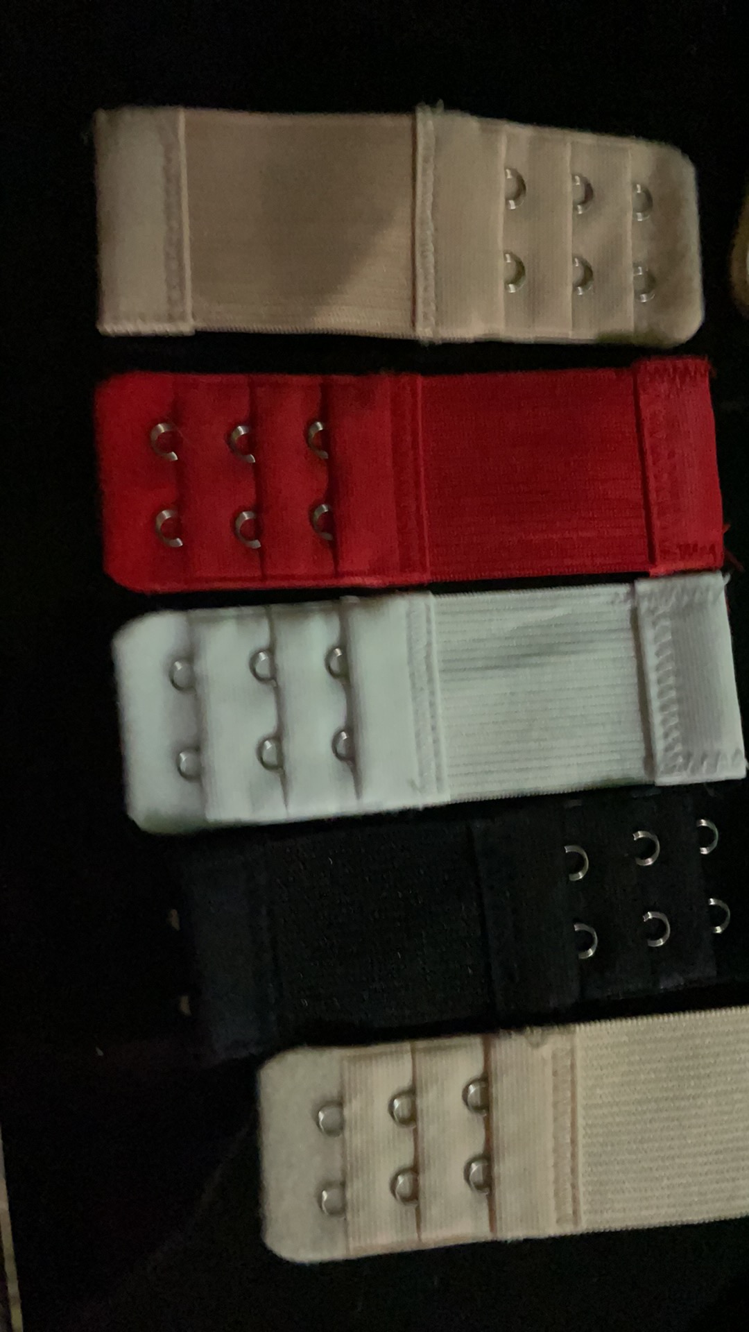 Stretchy Bra Extension Buckle 3 pcs Set Comfortable Adjustable