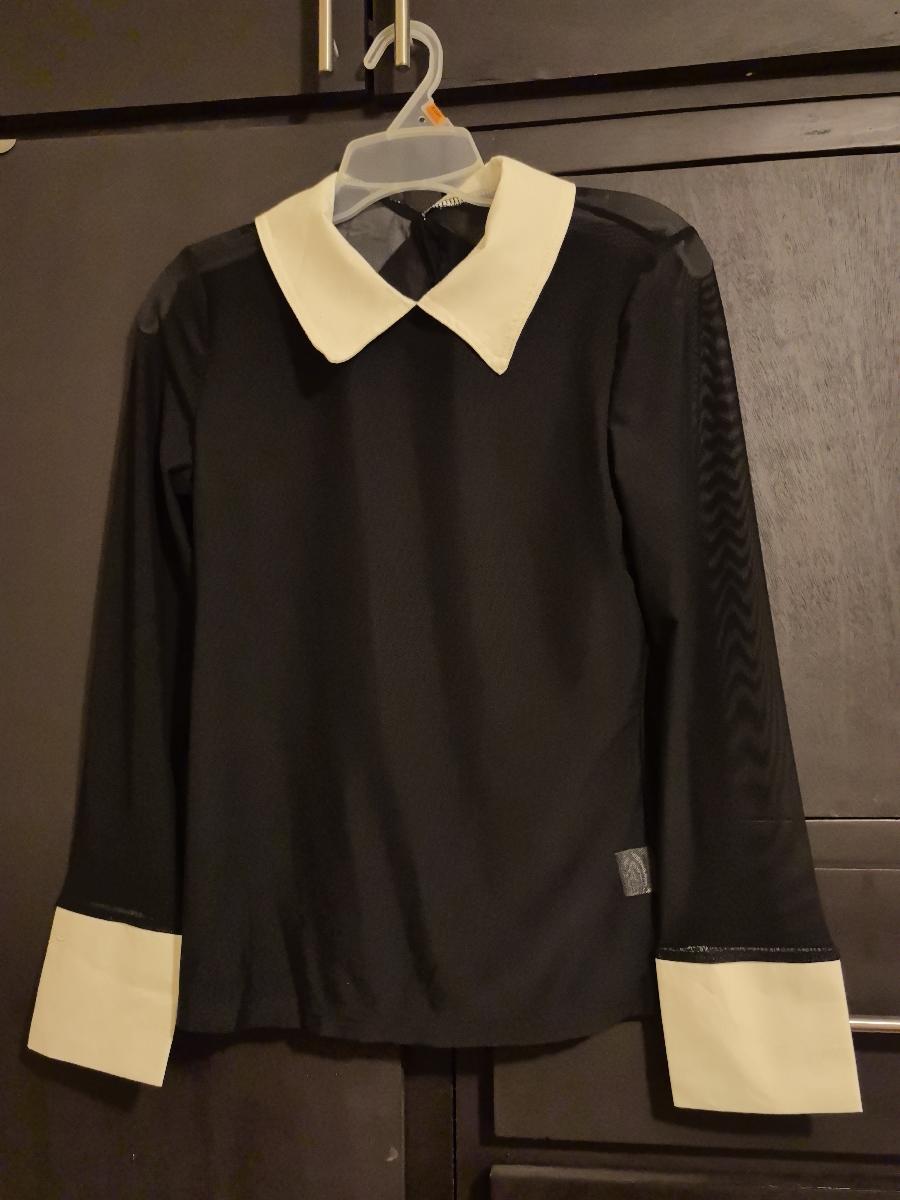 Chic Sheer Mesh Blouse Long Sleeve Attractive T‑Shirt for Women