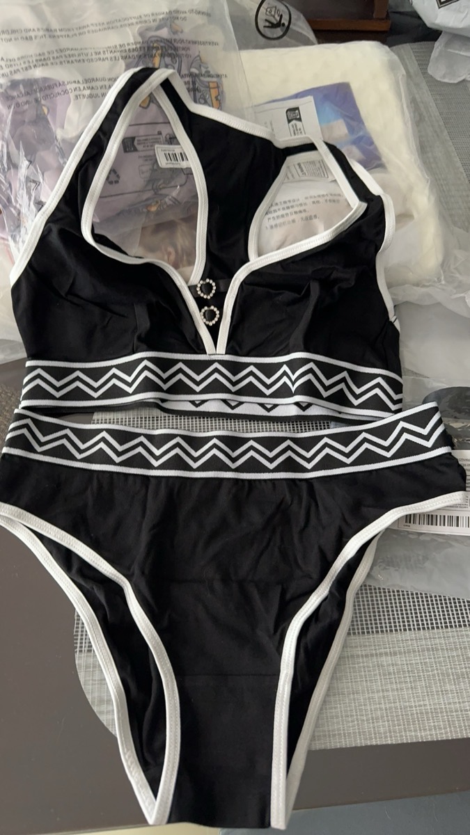 Bikini Set Bra and Panty Full-Body Matching Low-Rise
