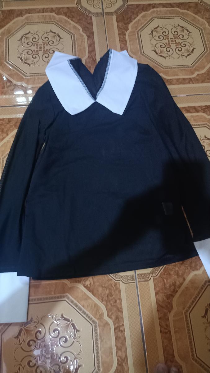 Chic Sheer Mesh Blouse Long Sleeve Attractive T‑Shirt for Women