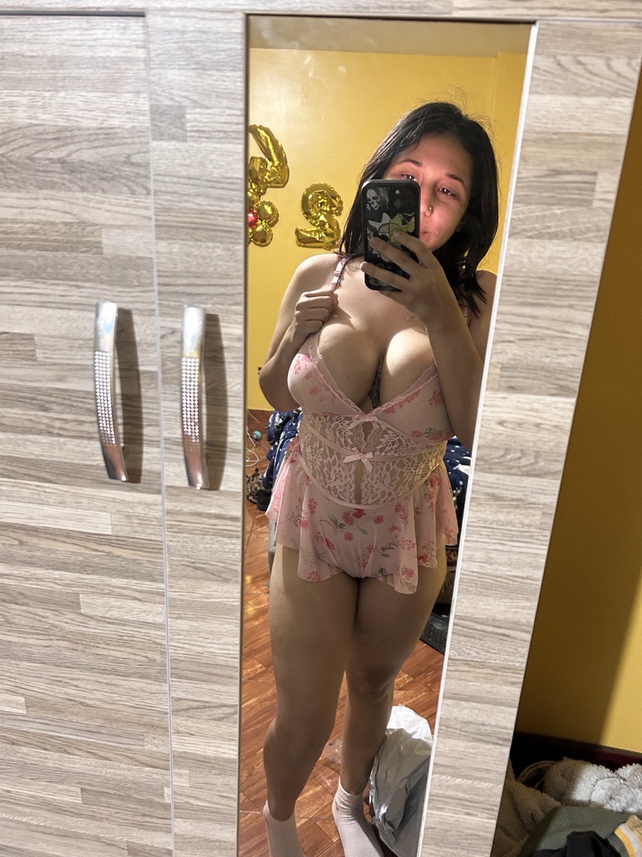 Women Sexy Lace Mesh Bodysuit Pink All in One Floral