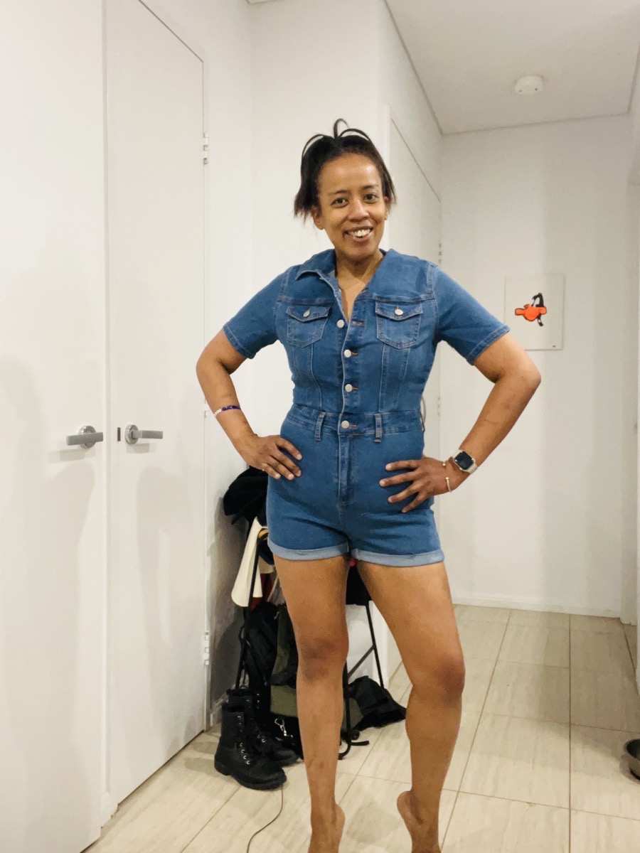 Affordable Stretchy Jumpsuit High-Waisted Elastic Women's Waistband