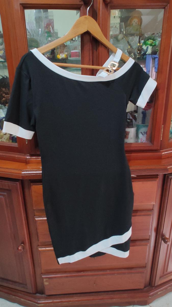 High-Low Neckline Mini Dress Women Beautiful Elegant Off-Shoulder