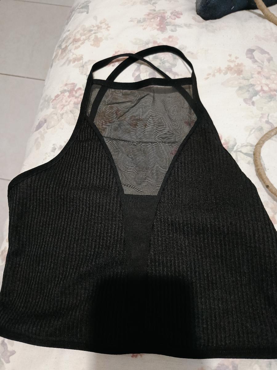 Mesh Tank Top Mesh Panel Camisole