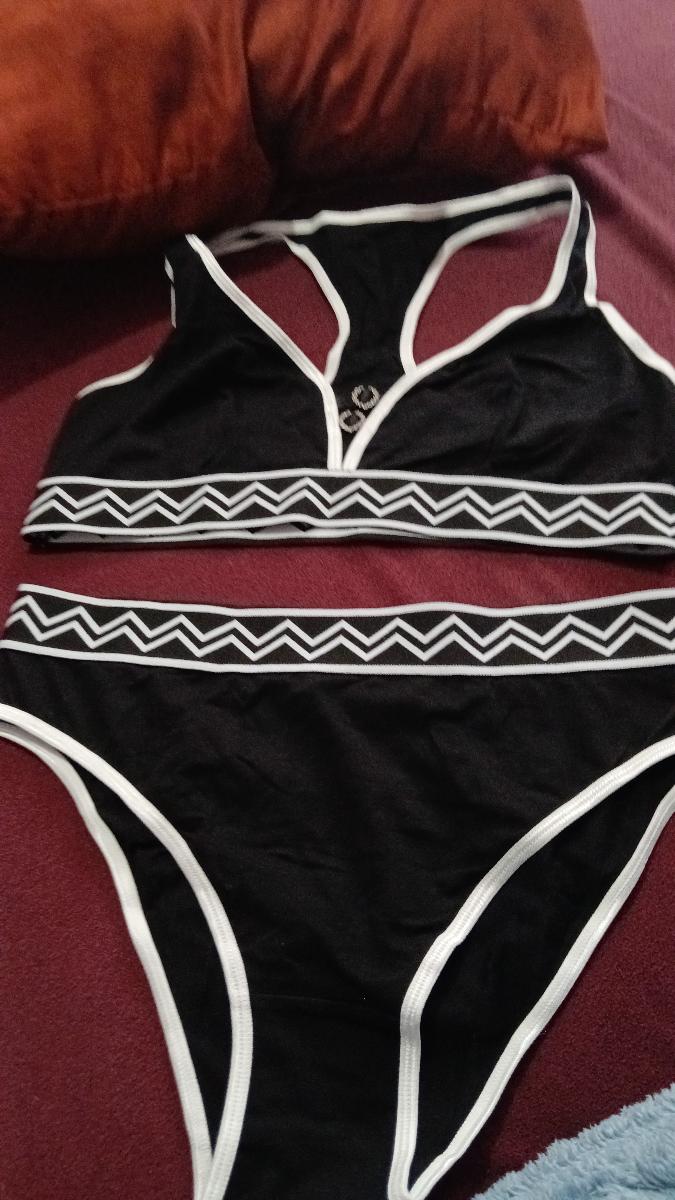 Bikini Set Bra and Panty Full-Body Matching Low-Rise