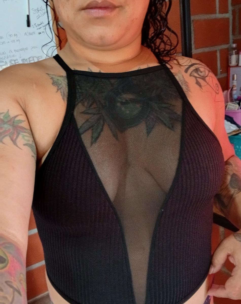 Mesh Tank Top Mesh Panel Camisole
