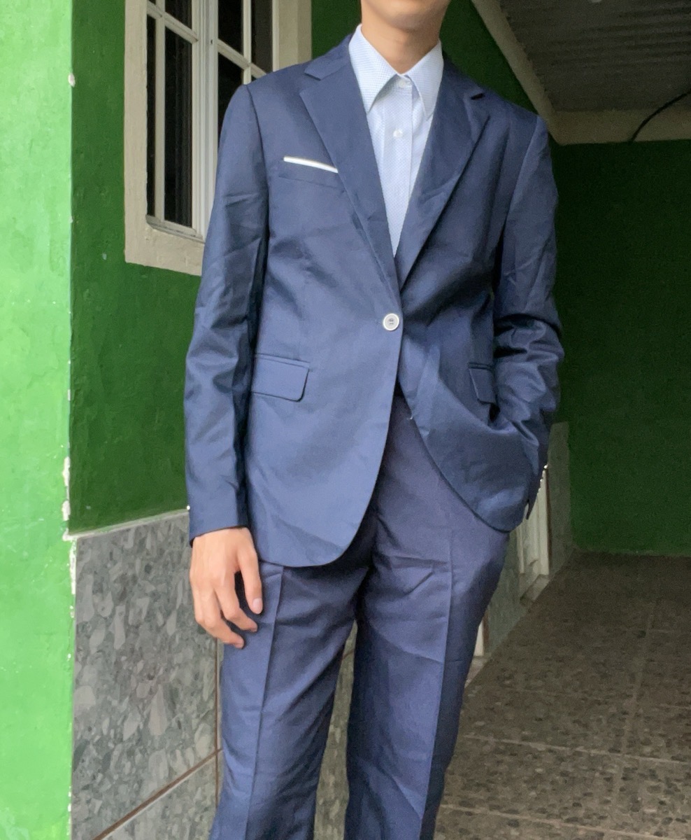 Men High-End Three-Piece Suit Set Big and Tall