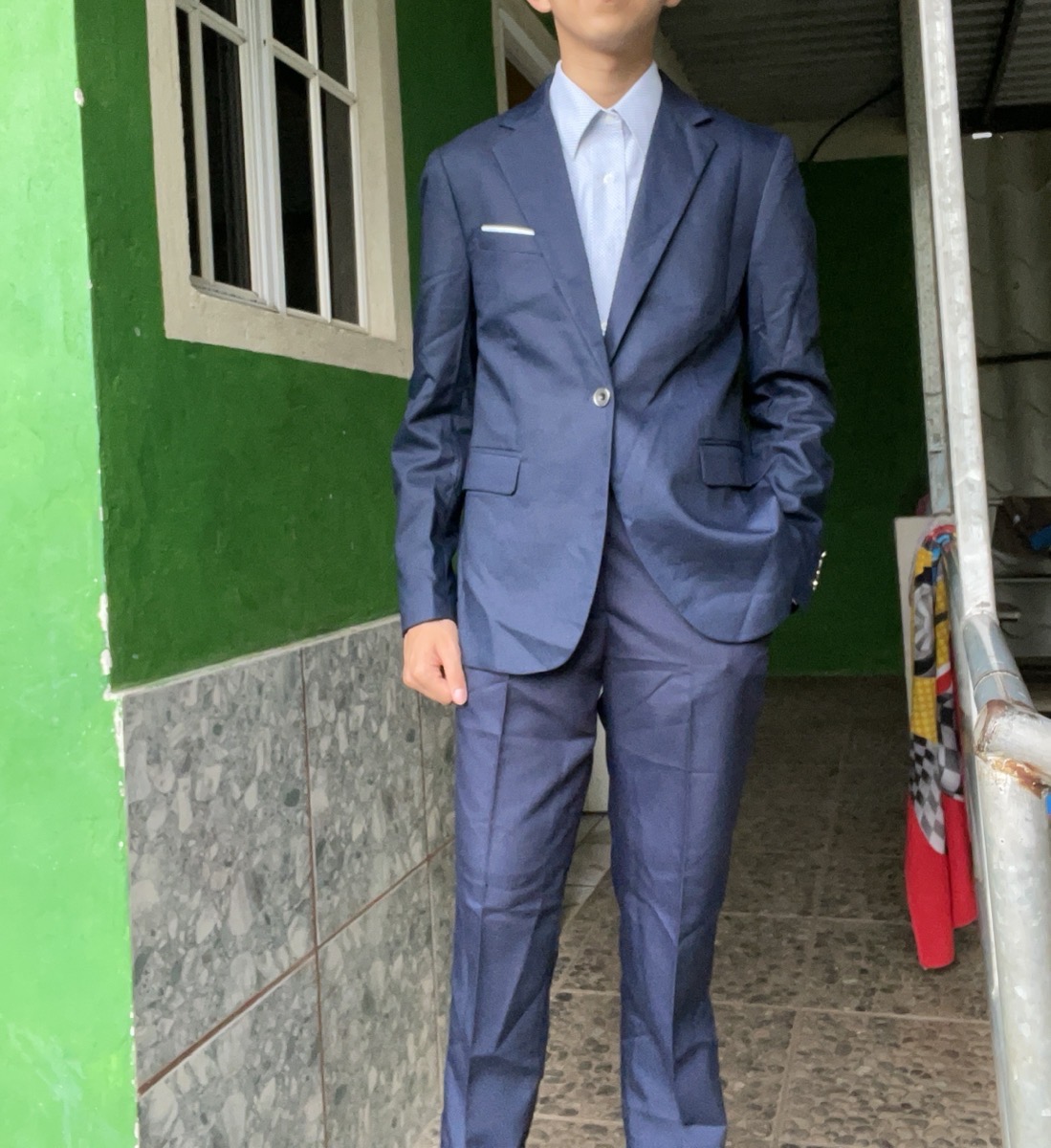 Men High-End Three-Piece Suit Set Big and Tall