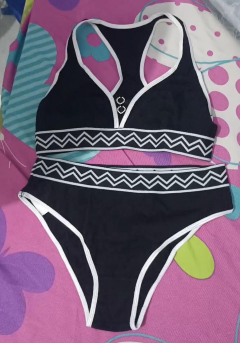 Bikini Set Bra and Panty Full-Body Matching Low-Rise