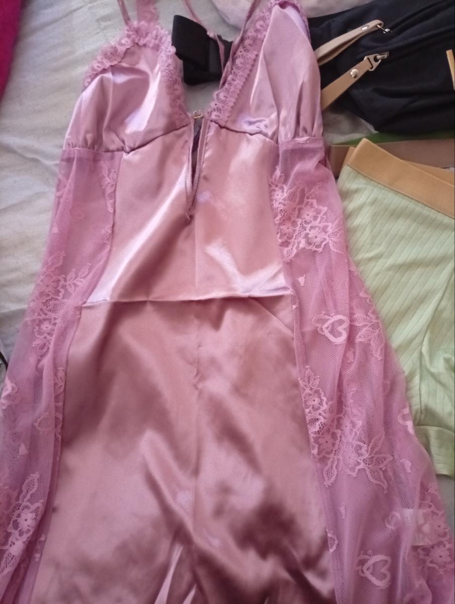 Elegant Lace Slip Mini Dress Elegant Sexy Women Contrast