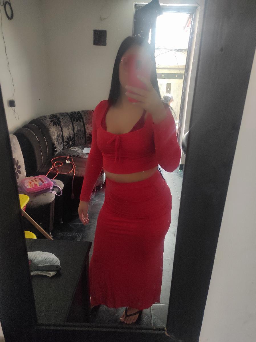 2/Pcs Set Top and Skirt for Women Sexy Elegant Two‑Piece