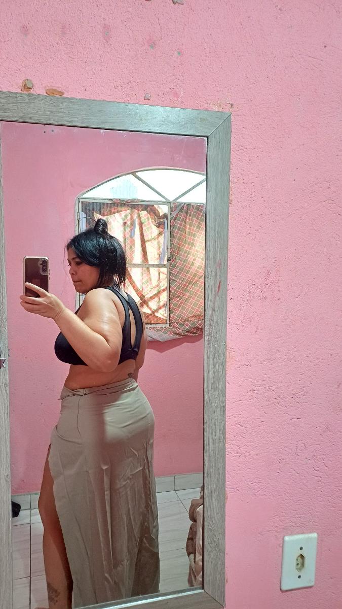 High-Waisted Asymmetrical Long Skirt with Charming Belt Women Casual