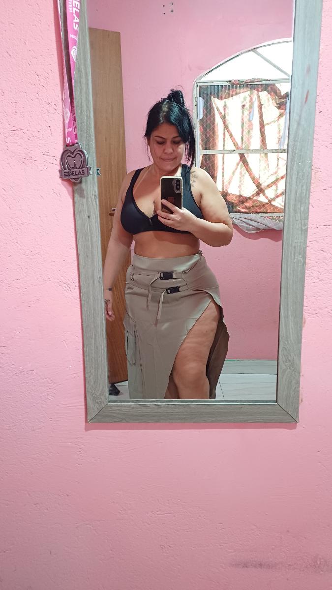 High-Waisted Asymmetrical Long Skirt with Charming Belt Women Casual