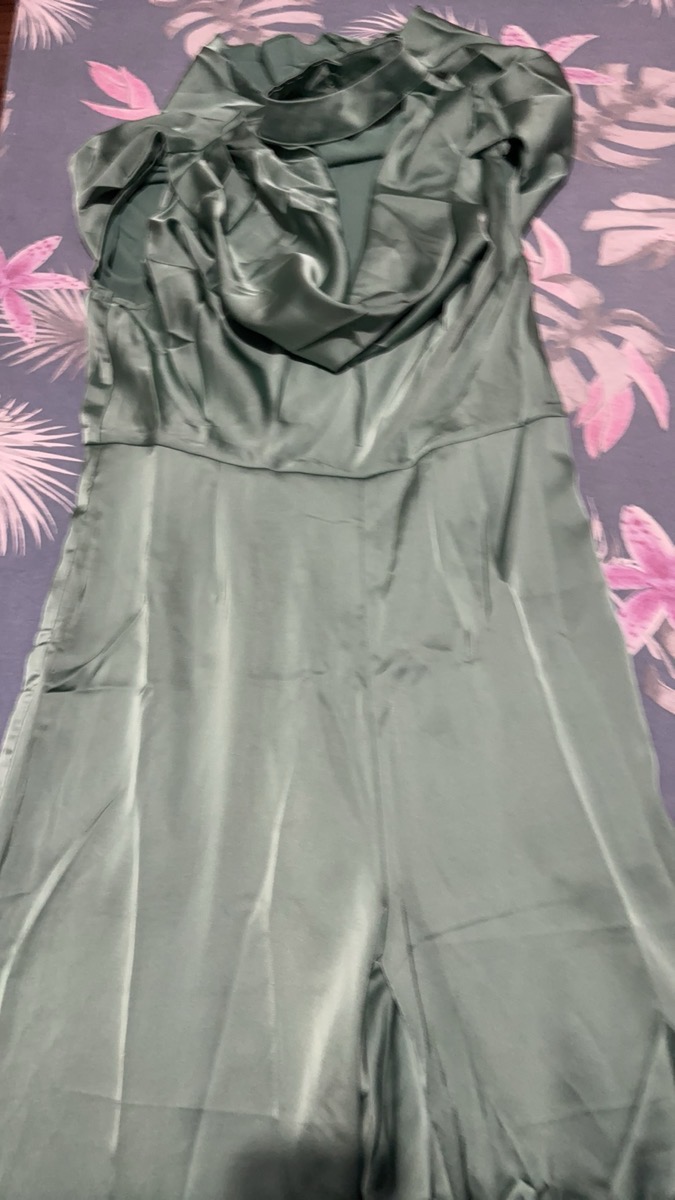 Sleeveless Wide-Leg Jumpsuit High-Waisted Elegant Charming Romper