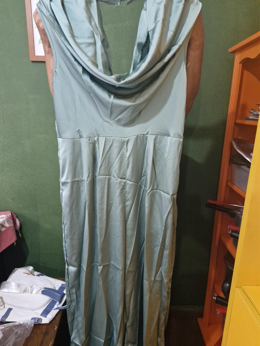 Sleeveless Wide-Leg Jumpsuit High-Waisted Elegant Charming Romper