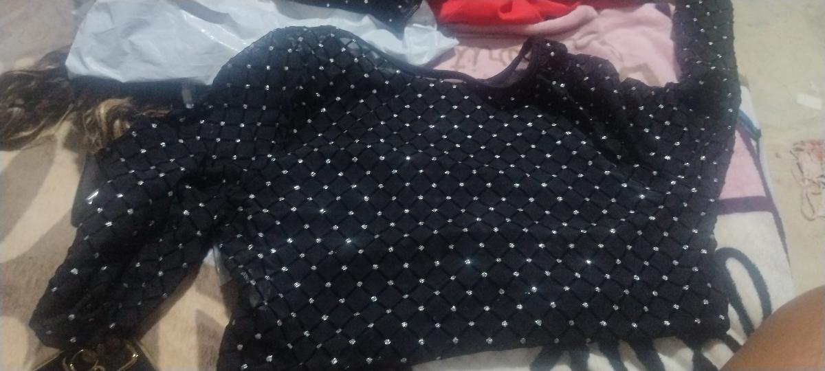 Semi‑Sheer Crop Top for Women Captivating Long Sleeve Black Mesh