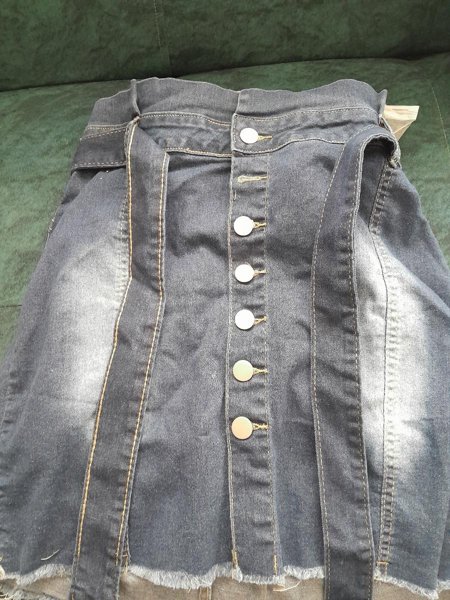 Casual Hip-Hugging Denim Skirt Cross-Border Women New European and American