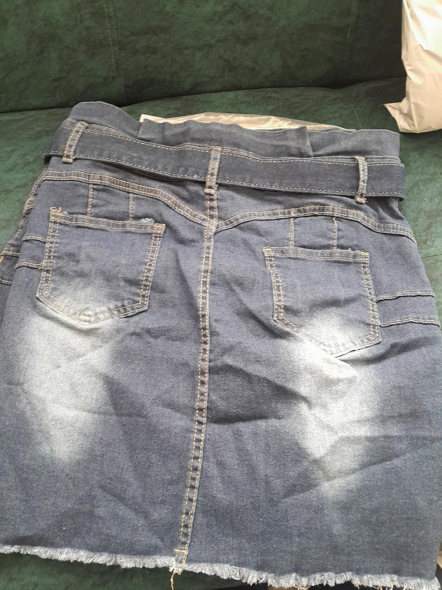 Casual Hip-Hugging Denim Skirt Cross-Border Women New European and American