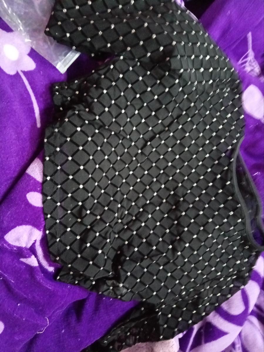 Semi‑Sheer Crop Top for Women Captivating Long Sleeve Black Mesh