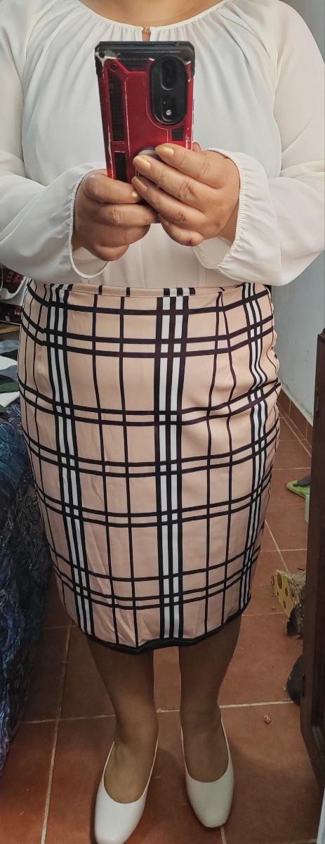 Holiday Party 2/Pcs Outfit Set Vacation Women Amazing Plaid