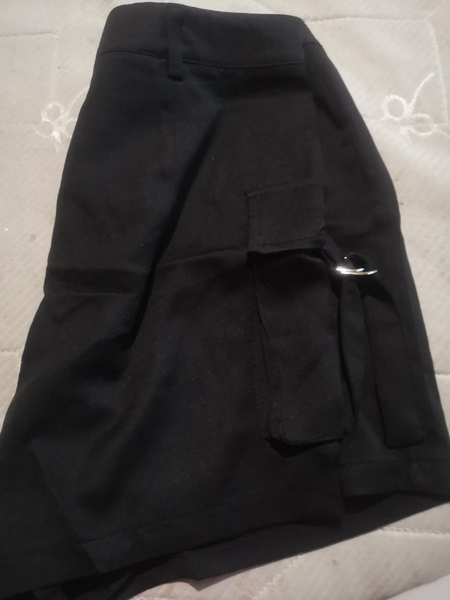 Solid Color High Waist Shorts Affordable Casual Zipper Side Pocket