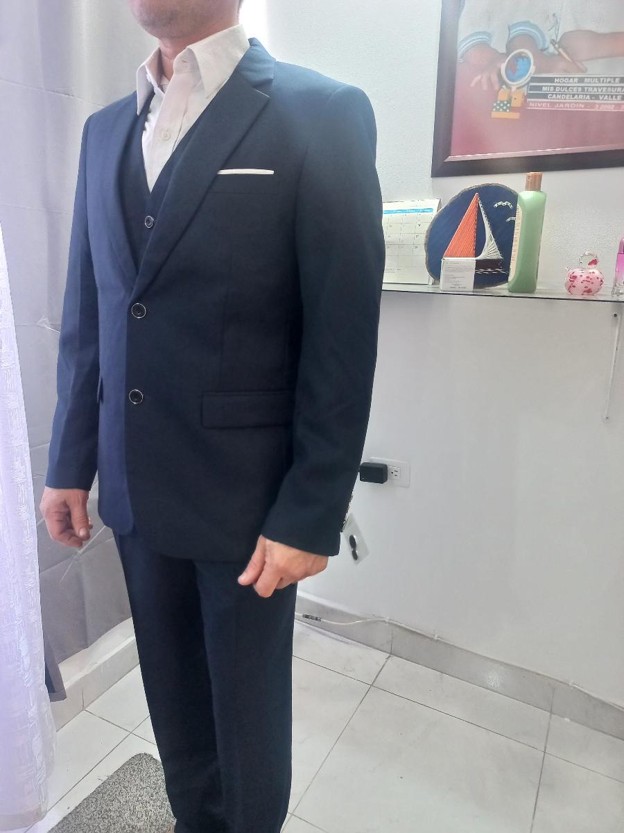 Men High-End Three-Piece Suit Set Big and Tall