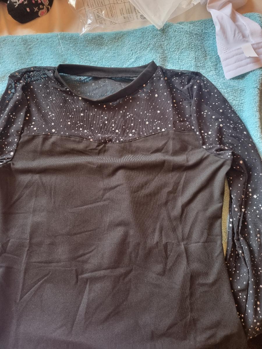 Elegant Long Sleeve Blouse Actionable Crew Neck Top Medium‑Stretch