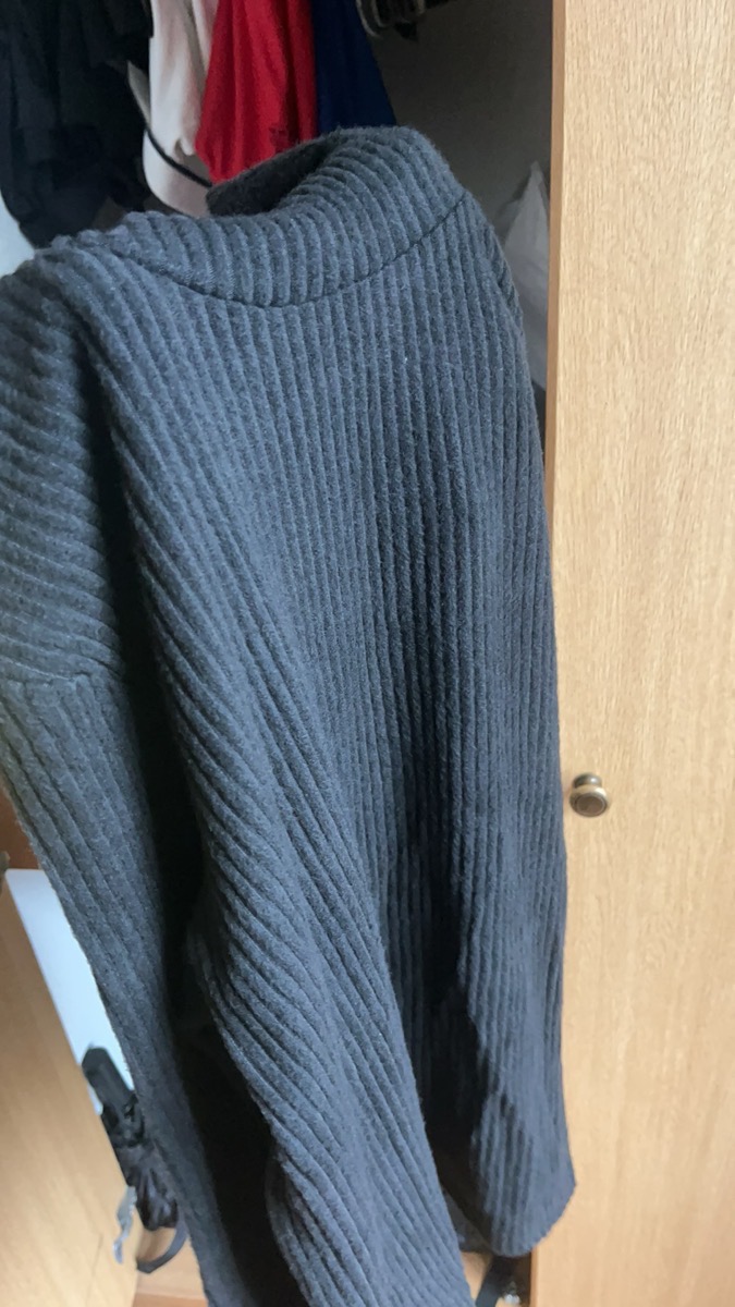 Men Long Sleeve Sweater Comfortable High Neck Knit Casual