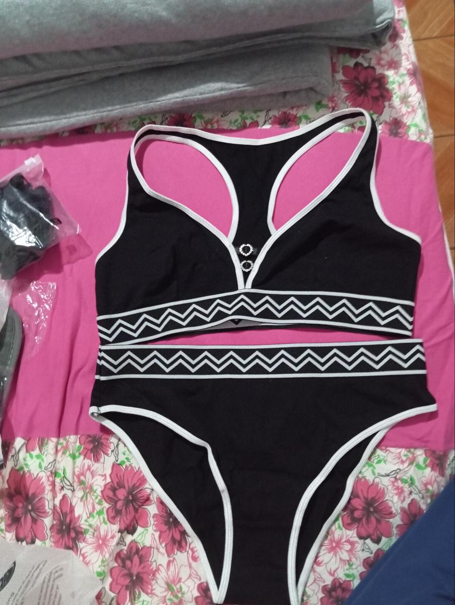 Bikini Set Bra and Panty Full-Body Matching Low-Rise