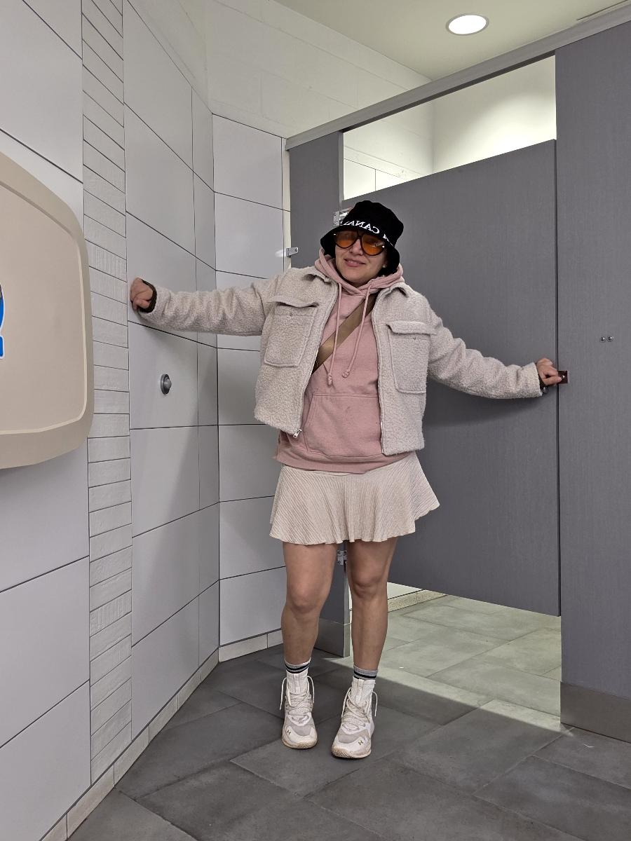 Elegant Beige Two‑Piece Set Captivating Long‑Sleeve Blouse & High‑Waisted