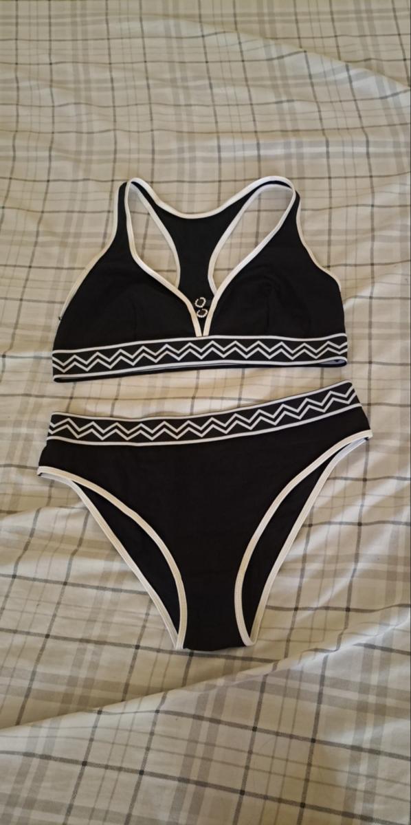 Bikini Set Bra and Panty Full-Body Matching Low-Rise