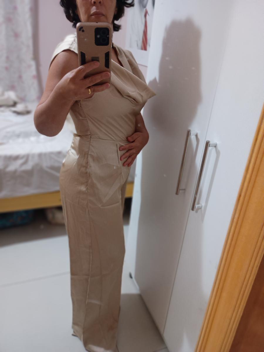 Sleeveless Wide-Leg Jumpsuit High-Waisted Elegant Charming Romper