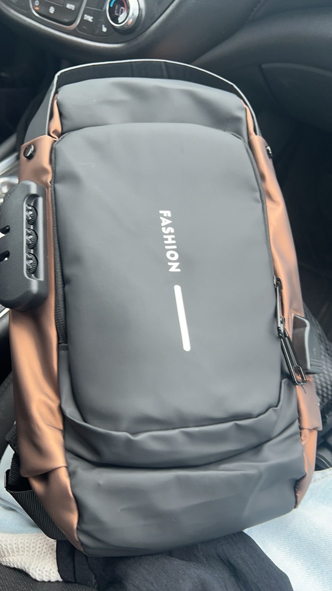 Anti-Theft Password Lock Chest Bag Men Amazing Durable Fabric