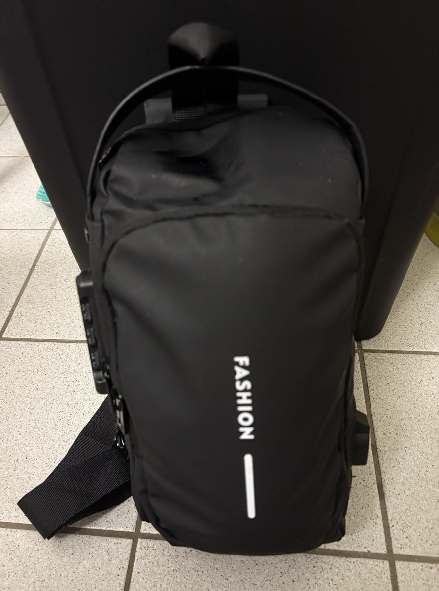 Anti-Theft Password Lock Chest Bag Men Amazing Durable Fabric