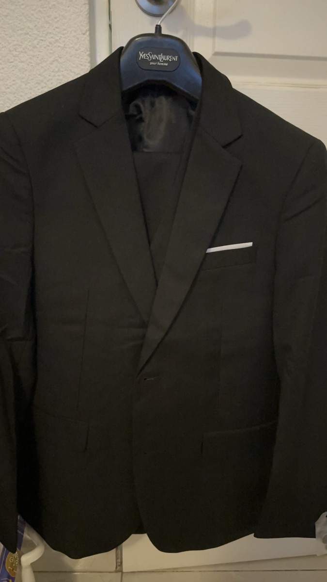 Men High-End Three-Piece Suit Set Big and Tall