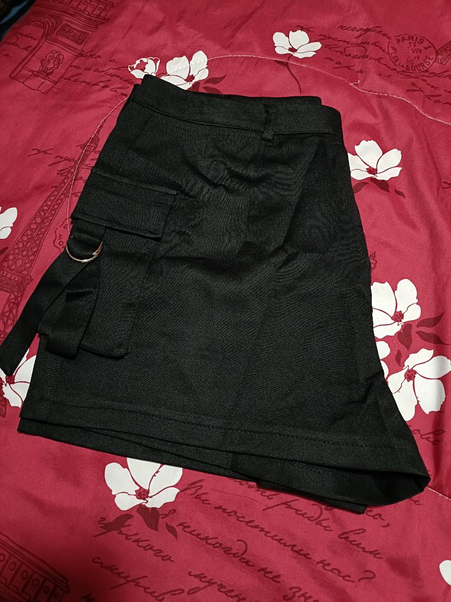 Solid Color High Waist Shorts Affordable Casual Zipper Side Pocket