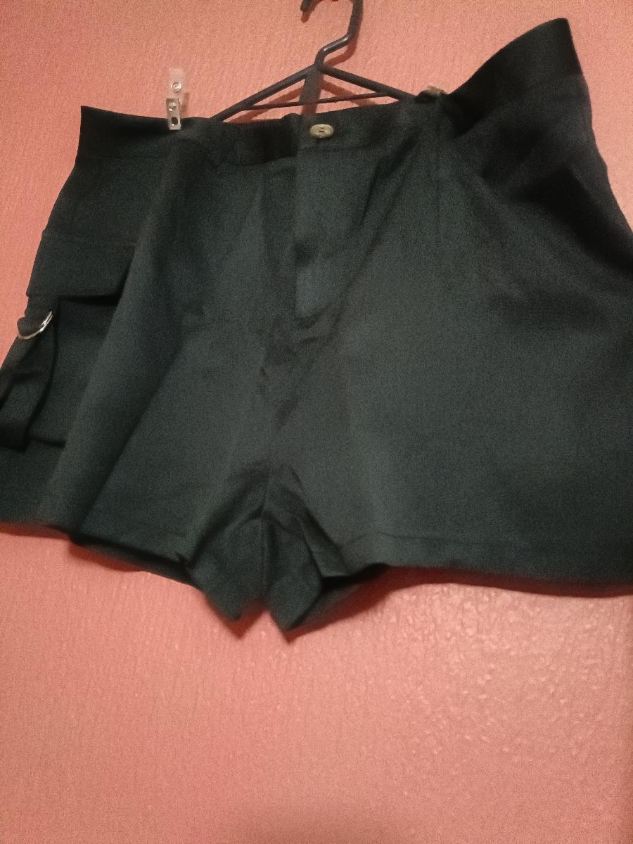 Solid Color High Waist Shorts Affordable Casual Zipper Side Pocket