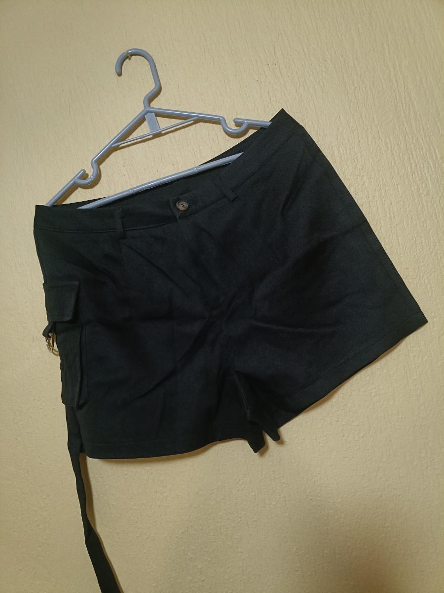 Solid Color High Waist Shorts Affordable Casual Zipper Side Pocket