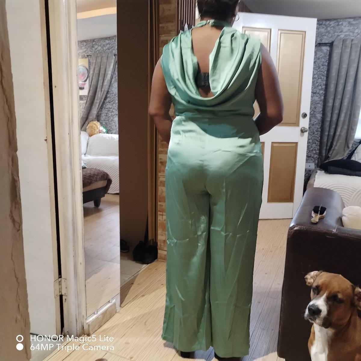 Sleeveless Wide-Leg Jumpsuit High-Waisted Elegant Charming Romper