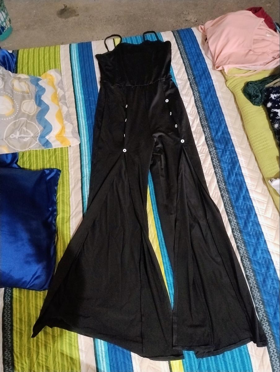 Captivating Women Long Jumpsuit Elegant Solid‑Color Design