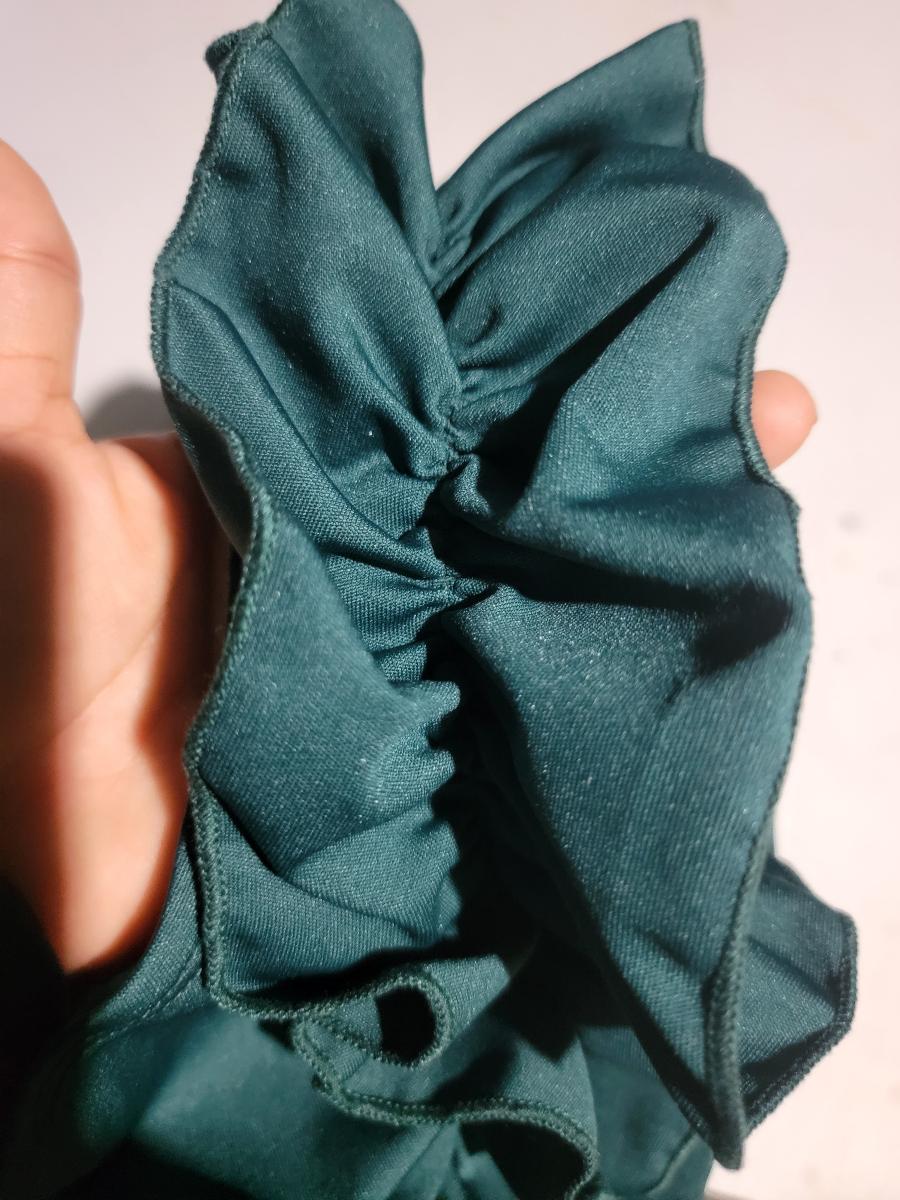 Maxi Dress One-Shoulder Ruffle Detail Adorable Sleeveless Elegant