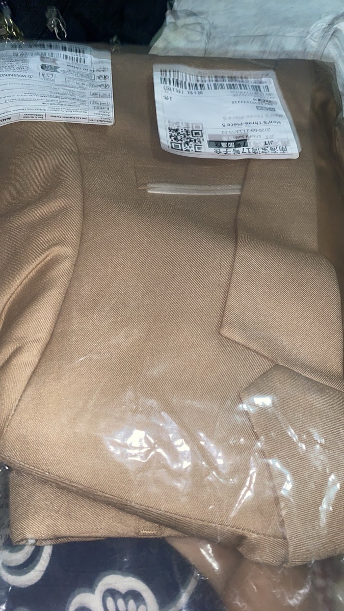 Men High-End Three-Piece Suit Set Big and Tall