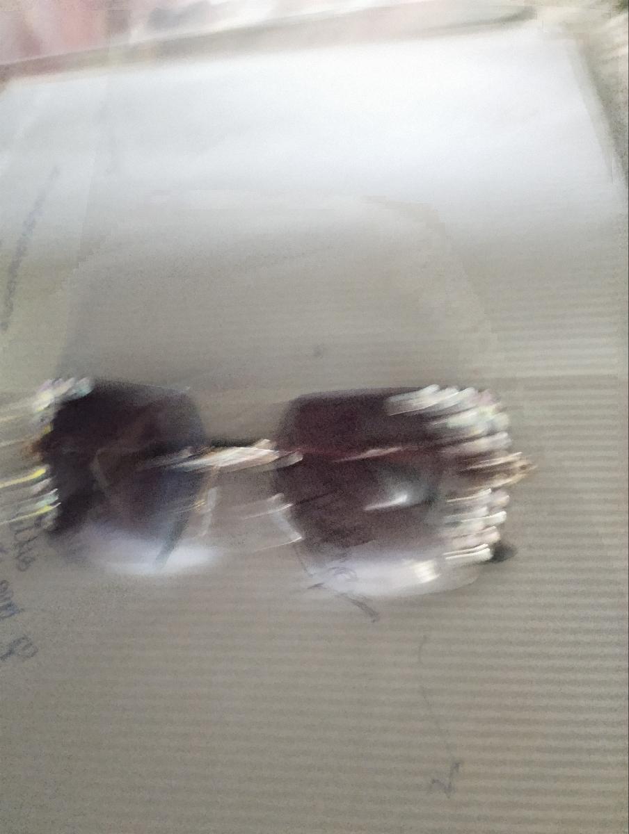 Rimless Square Glasses with a Starry