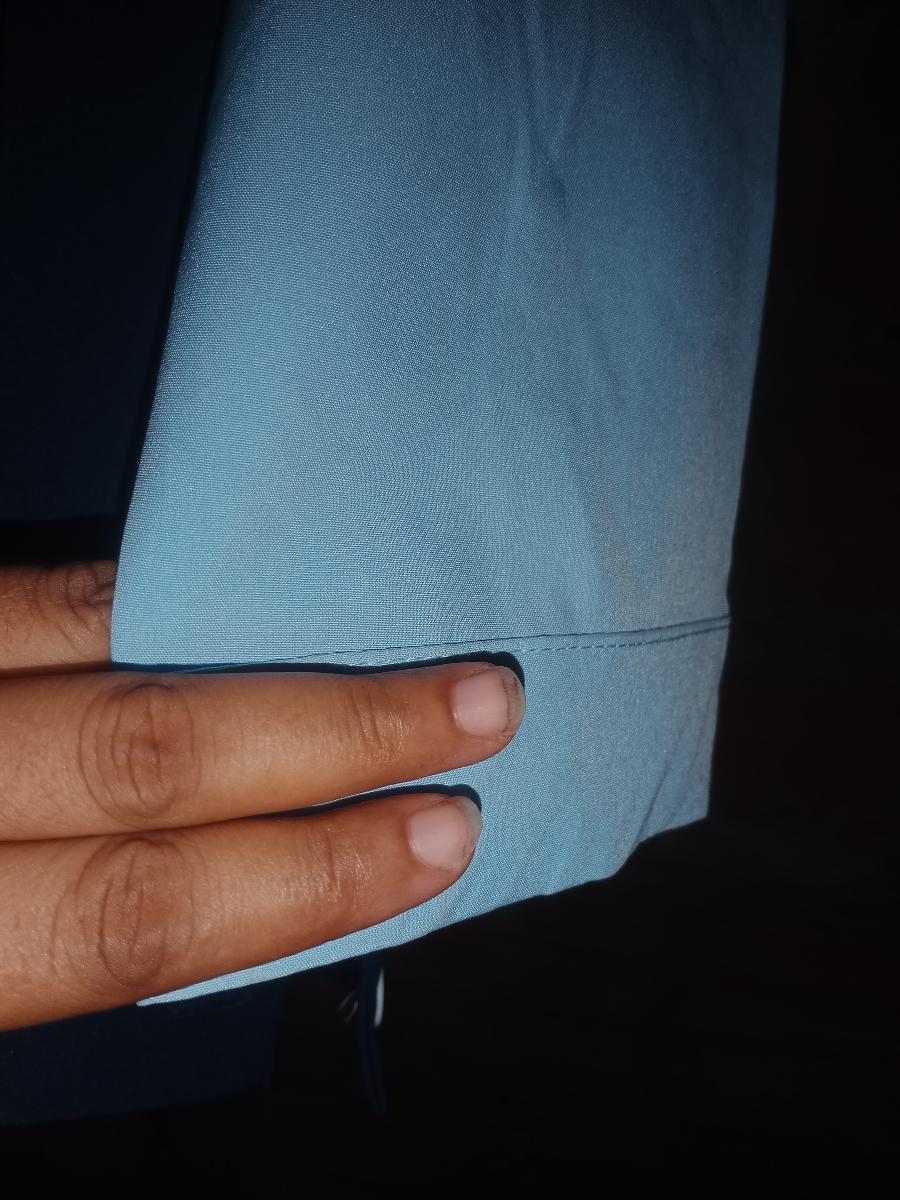 Casual Style Business Shirt Light Gray Men Long Sleeve