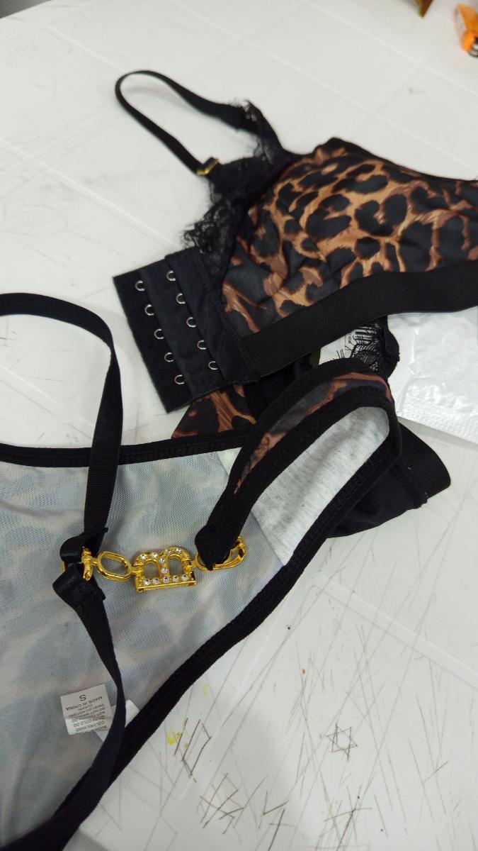 Leopard Breathable Bra and Panty Alluring Print Set