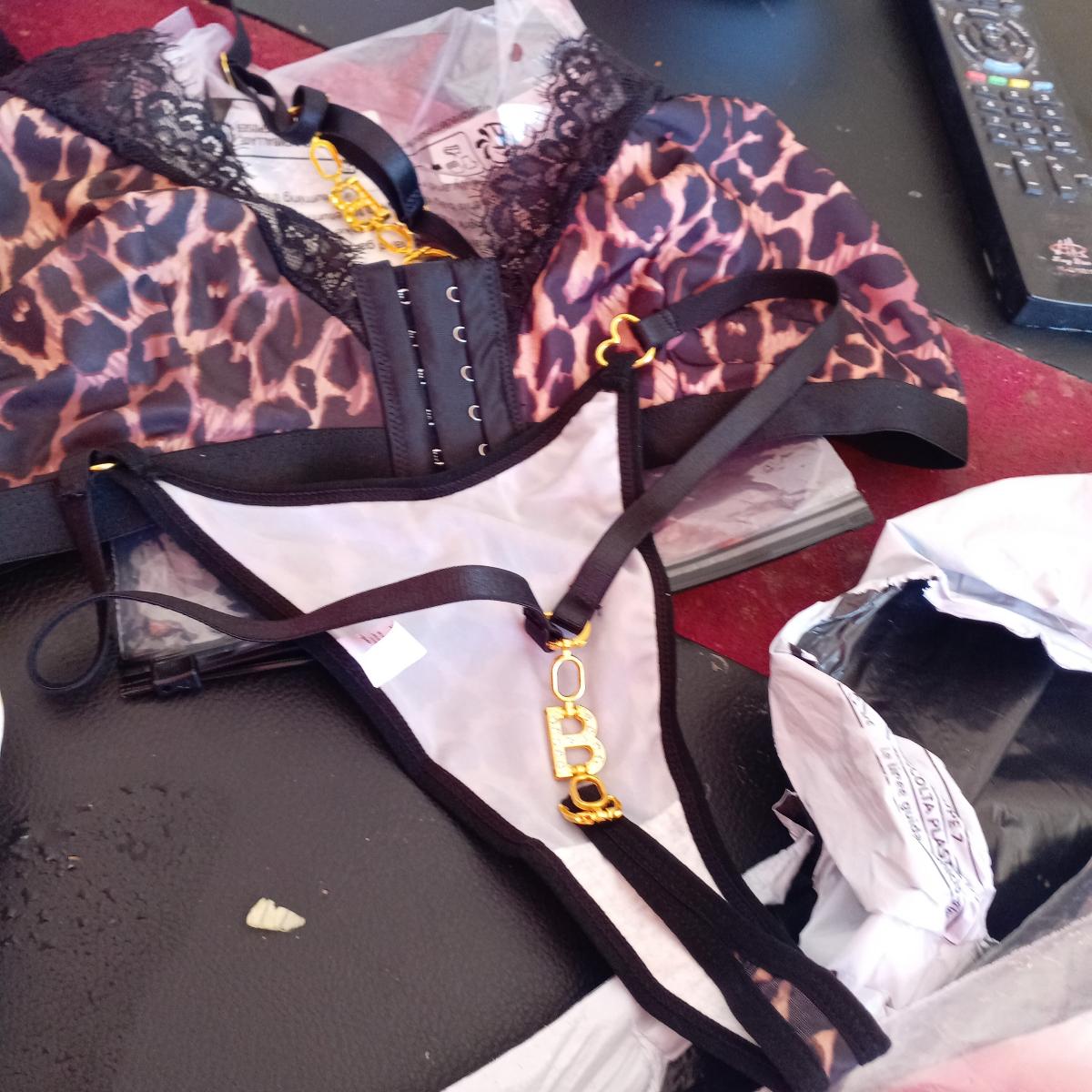 Leopard Breathable Bra and Panty Alluring Print Set