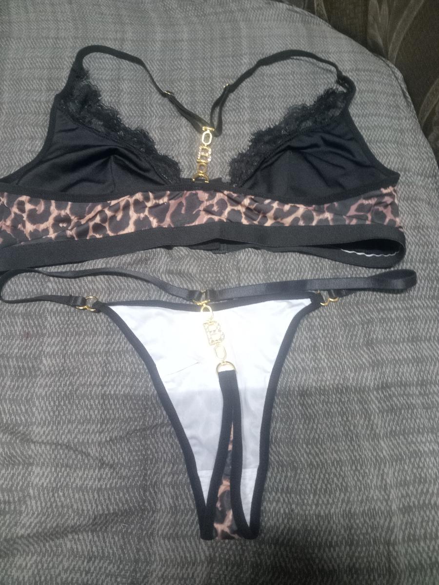 Leopard Breathable Bra and Panty Alluring Print Set