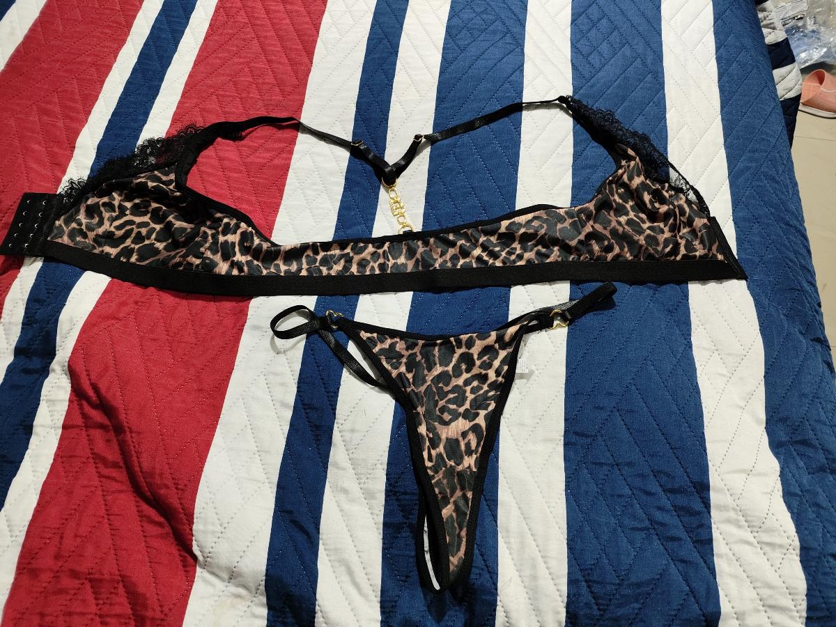 Leopard Breathable Bra and Panty Alluring Print Set