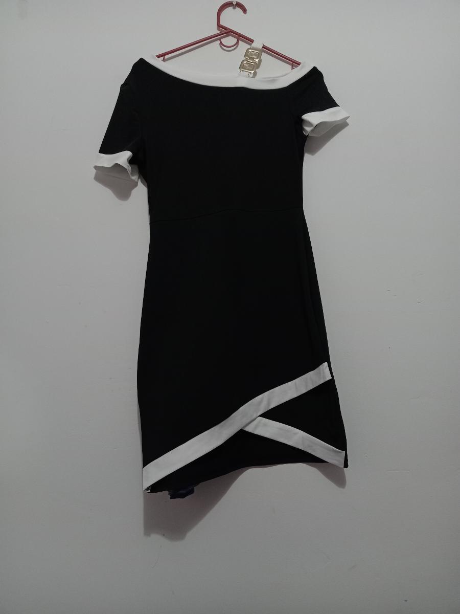 High-Low Neckline Mini Dress Women Beautiful Elegant Off-Shoulder